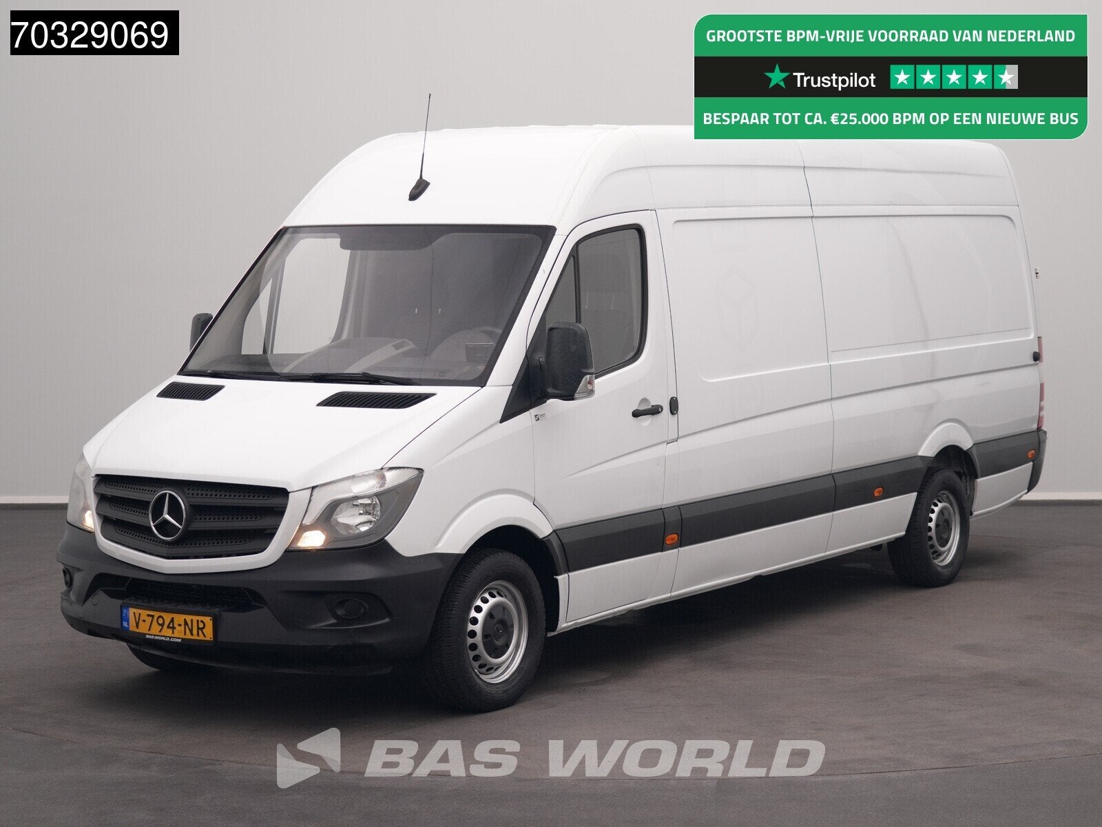 Mercedes Sprinter 311 CDI Automaat L3H2 Camera Euro6 L3 Pakk, Autos, Camionnettes & Utilitaires, Achat, Euro 6, Entreprise, Mercedes-Benz