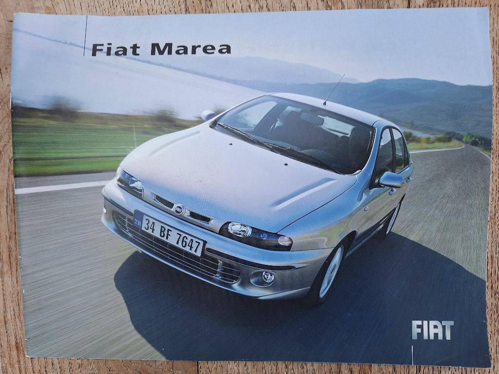 Fiat Tofas Marea brochure 16 pages Turquie, Livres, Autos | Brochures & Magazines, Enlèvement ou Envoi, Utilisé, Autres marques
