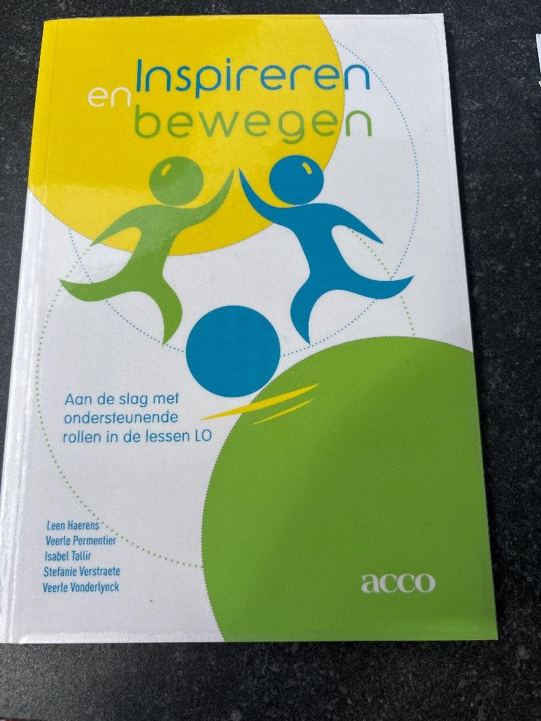 Inspireren en bewegen, Ophalen, Zo goed als nieuw, Hoger Onderwijs, Acco
