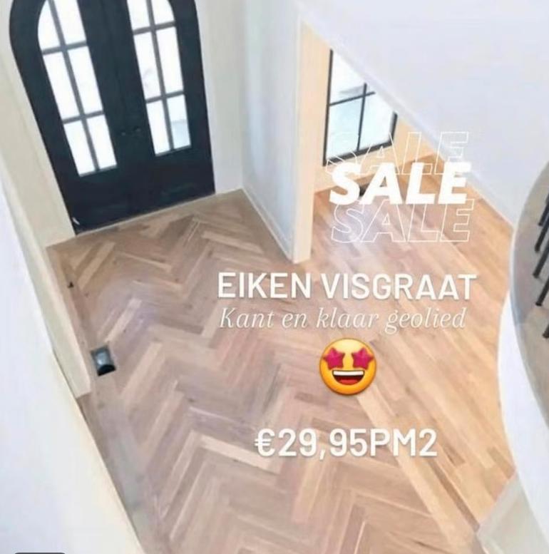 VENTE/MAGNIFIQUE PLANCHER À CHEVRONS EN CHÊNE PLANCHER PRÊT, Antiquités & Art, Antiquités | Accessoires de maison, Enlèvement