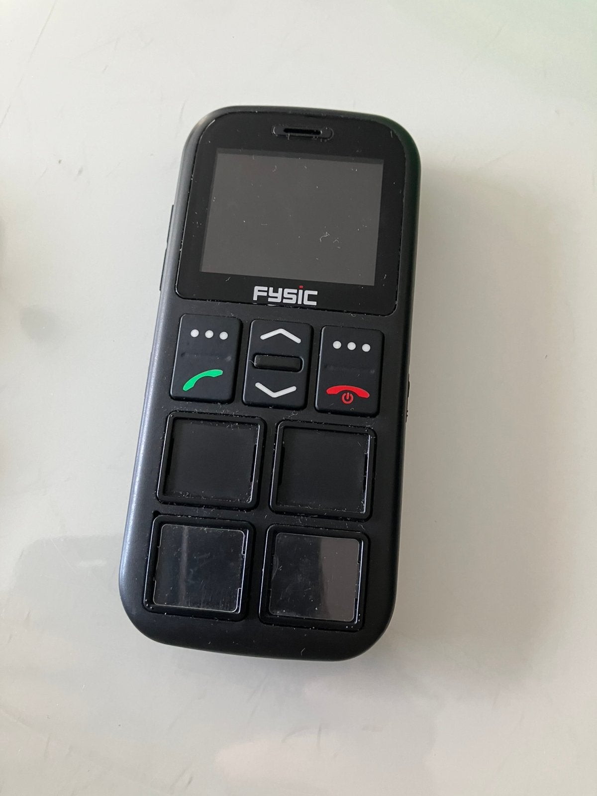 Fysic FM-50 senioren telefoon grote knoppen, Enlèvement ou Envoi, Comme neuf