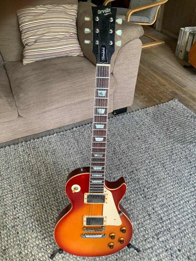 Guitare orville by Gibson Les Paul – 1992 – Made in Japan, Enlèvement ou Envoi, Utilisé, Solid body, Gibson