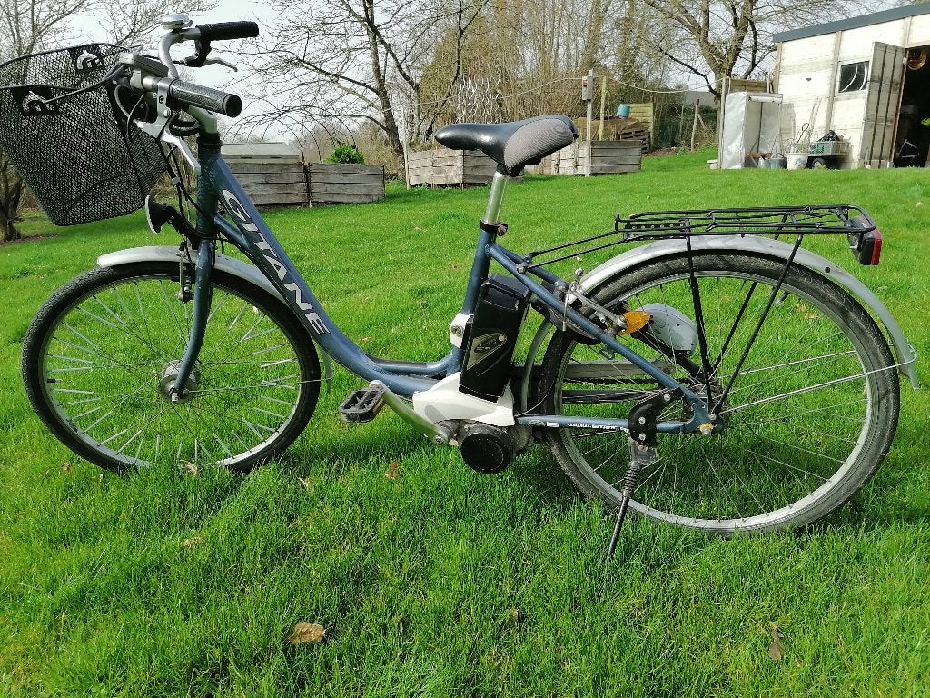 vélo électrique dame, Fietsen en Brommers, Elektrische fietsen, Gebruikt, 51 tot 55 cm, 30 tot 50 km per accu, Ophalen