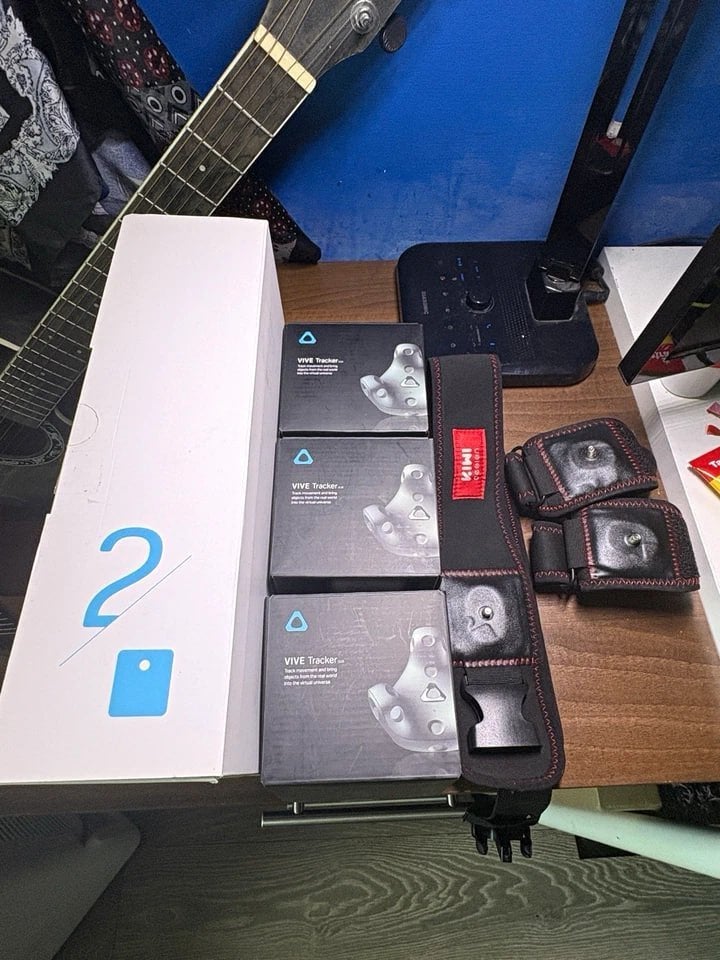 HTC VIVE Tracker 3.0, Basisstationen 2.0, Consoles de jeu & Jeux vidéo, Virtual Reality, Enlèvement ou Envoi, Utilisé, Autres types