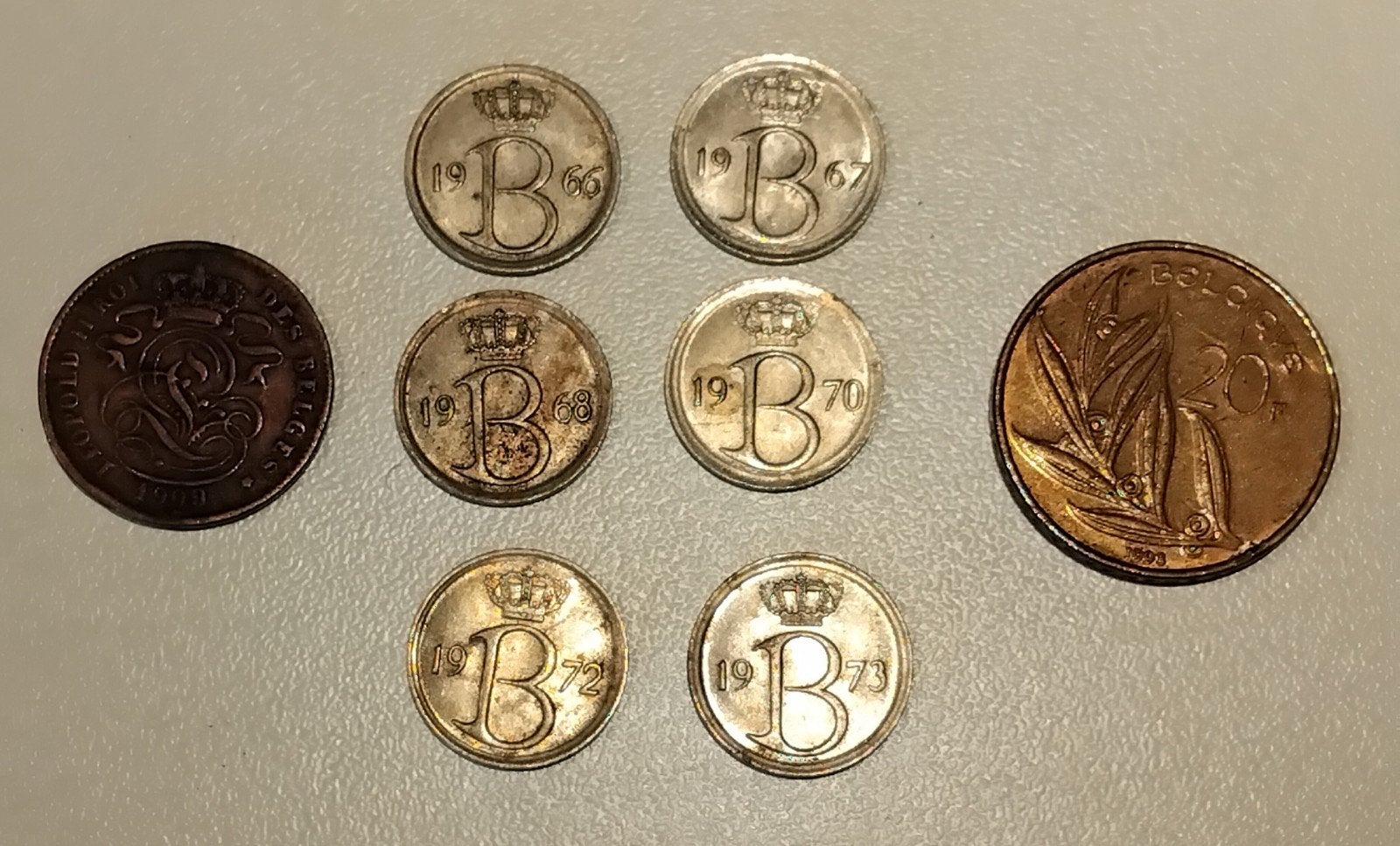 Pièces francs Belge
