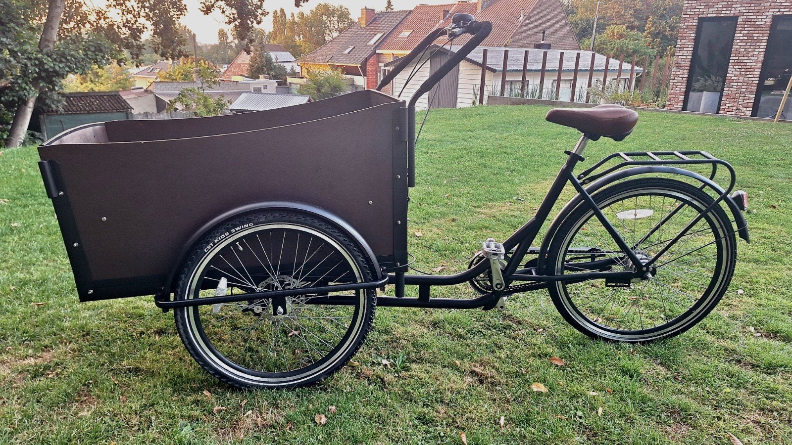 bakfiets Troy Deluxe, Ophalen