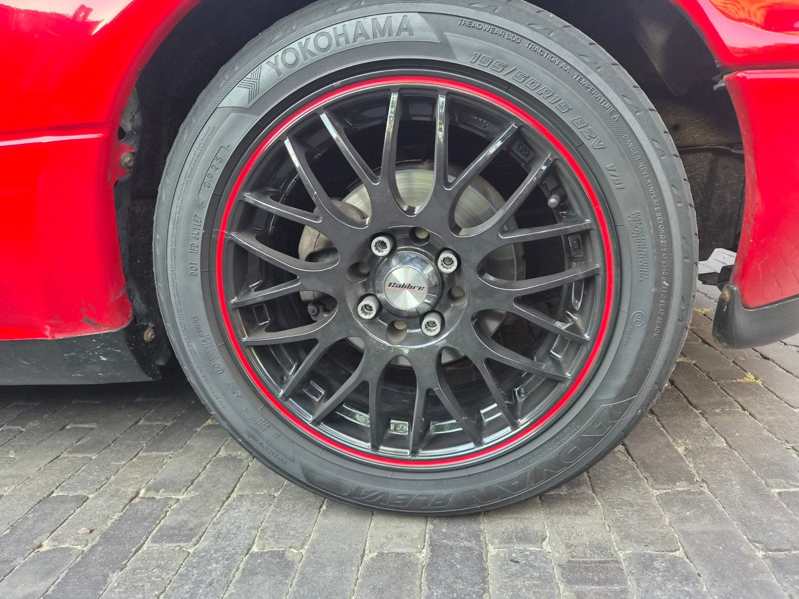 Calibre Motion 2 4x100 15 inch velgen, Ophalen, 15 inch, Velg(en)