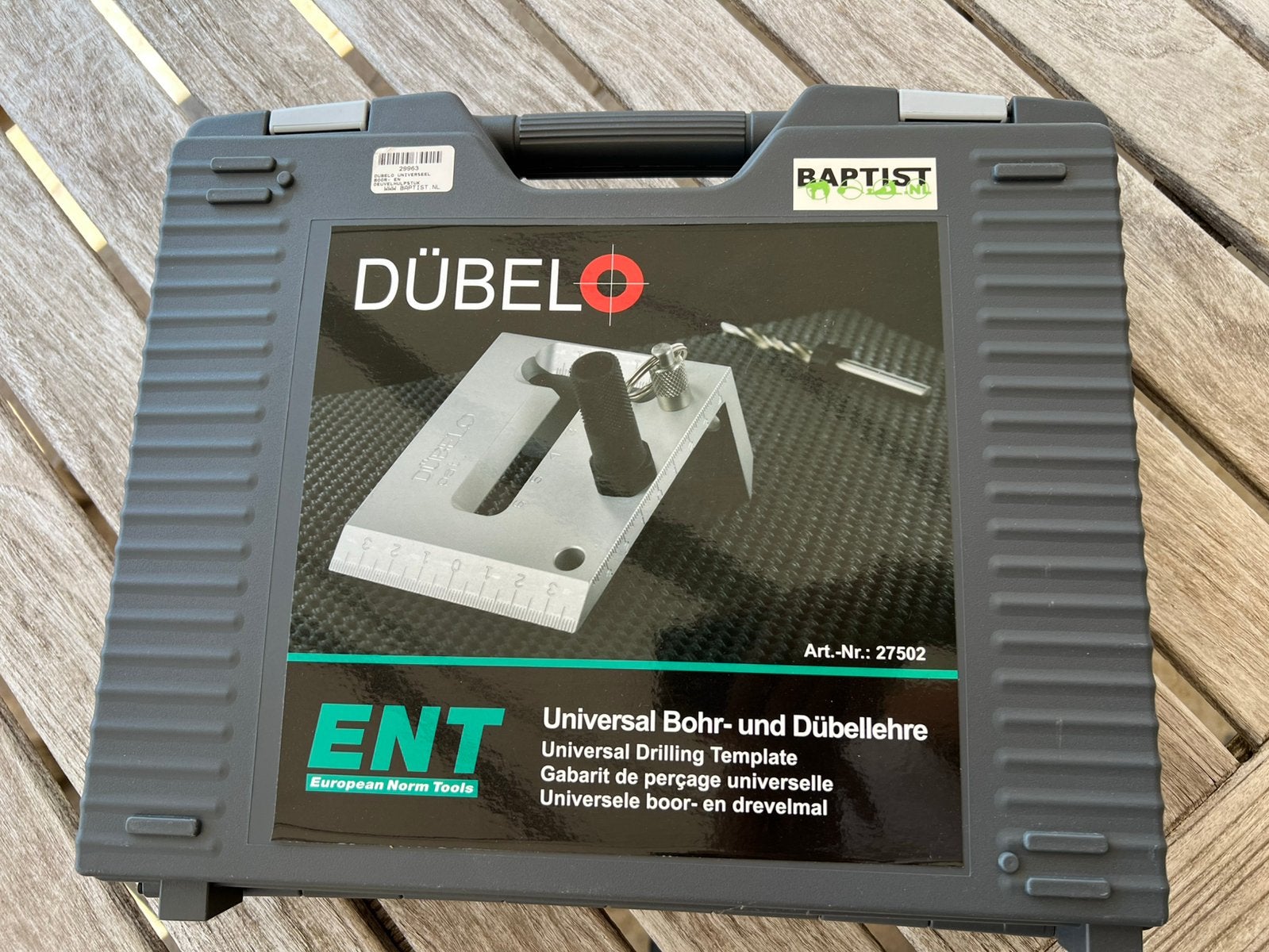 Dubelo universeel boor- en deuvelhulpstuk ongebruikt, Doe-het-zelf en Bouw, Ophalen, Nieuw