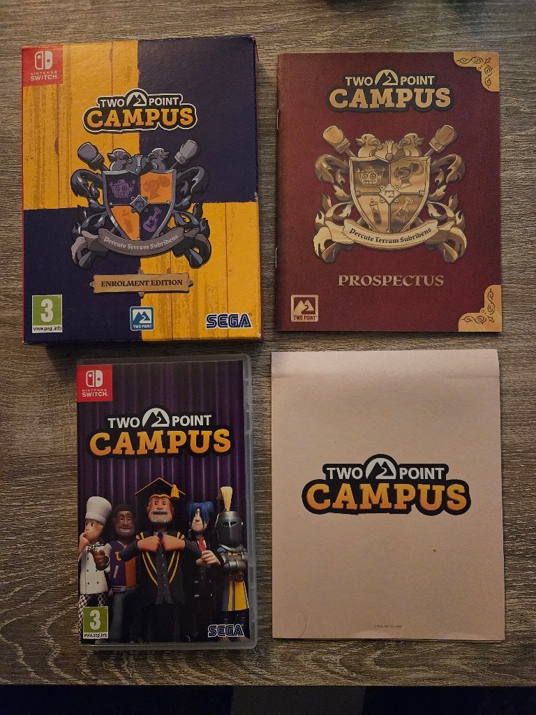 Nintendo switch spel two point campus enrolment edition, 1 speler, Eén computer, Ophalen of Verzenden, Zo goed als nieuw