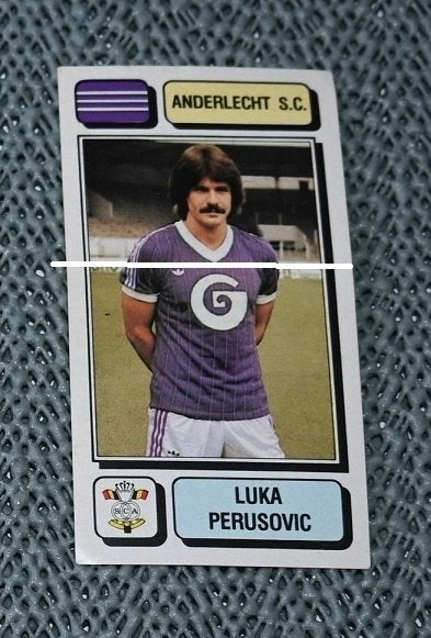 Panini Football 83 RSC Anderlecht/Luka Perušovic, Collections, Envoi, Utilisé, Affiche, Image ou Autocollant