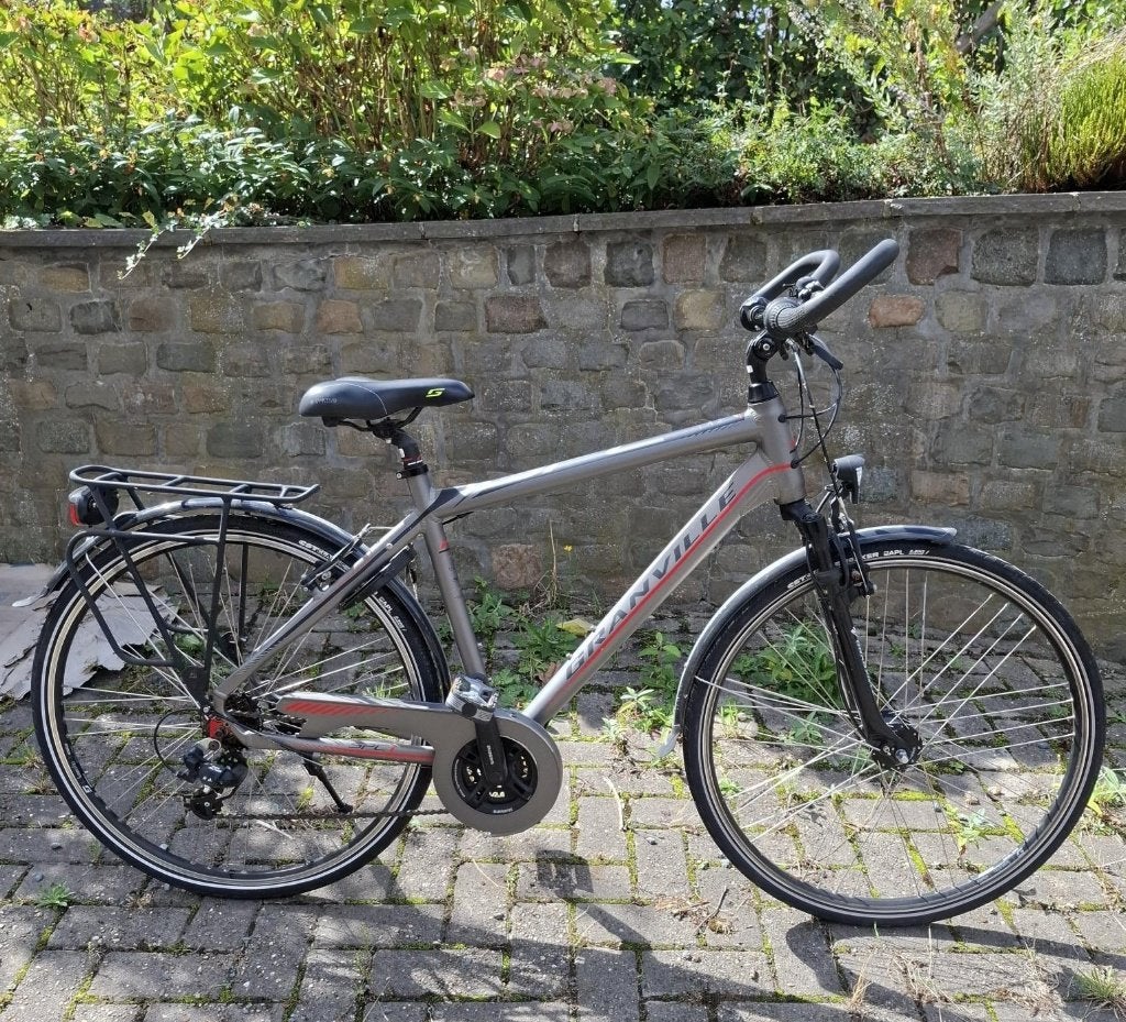 mannenfiets merk granville, Fietsen en Brommers, Ophalen, Gebruikt, Velgrem, Overige merken