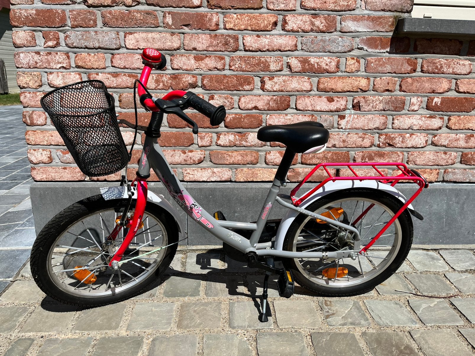 Meisjesfiets 18 inch     heel mooie staat, Ophalen, Terugtraprem, 18 inch, Handrem