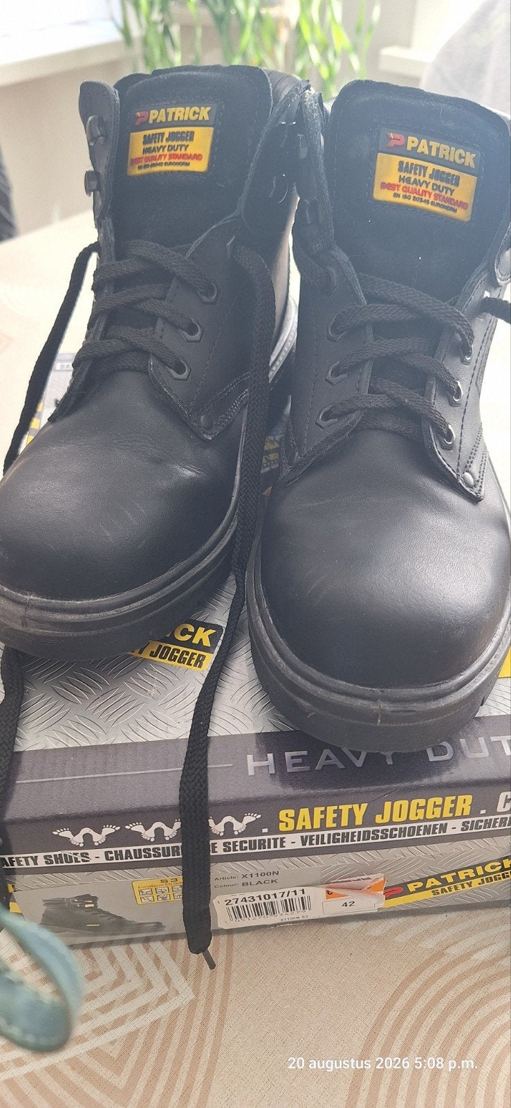 bottes de travail M42 safety jogger heavy duty X1100N, Bricolage & Construction, Enlèvement, Comme neuf
