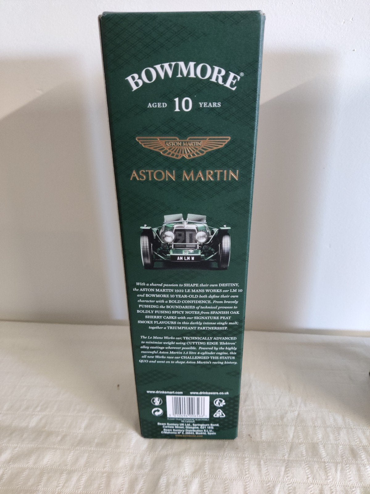 Bowmore 10y Aston Martin, Verzamelen, Ophalen of Verzenden