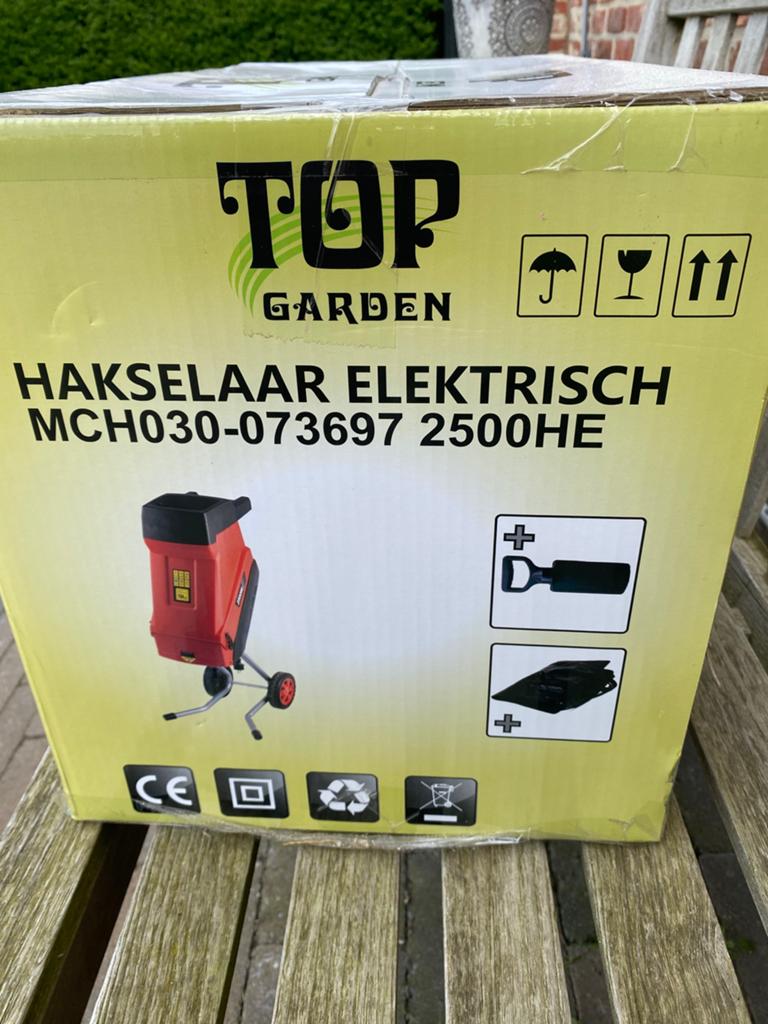 Hakselaar volledig nieuw, Ophalen, Nieuw, Elektrisch, Met opvangzak