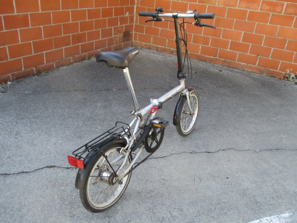 Minifiets, Ophalen, Gebruikt, Totaal opvouwbaar