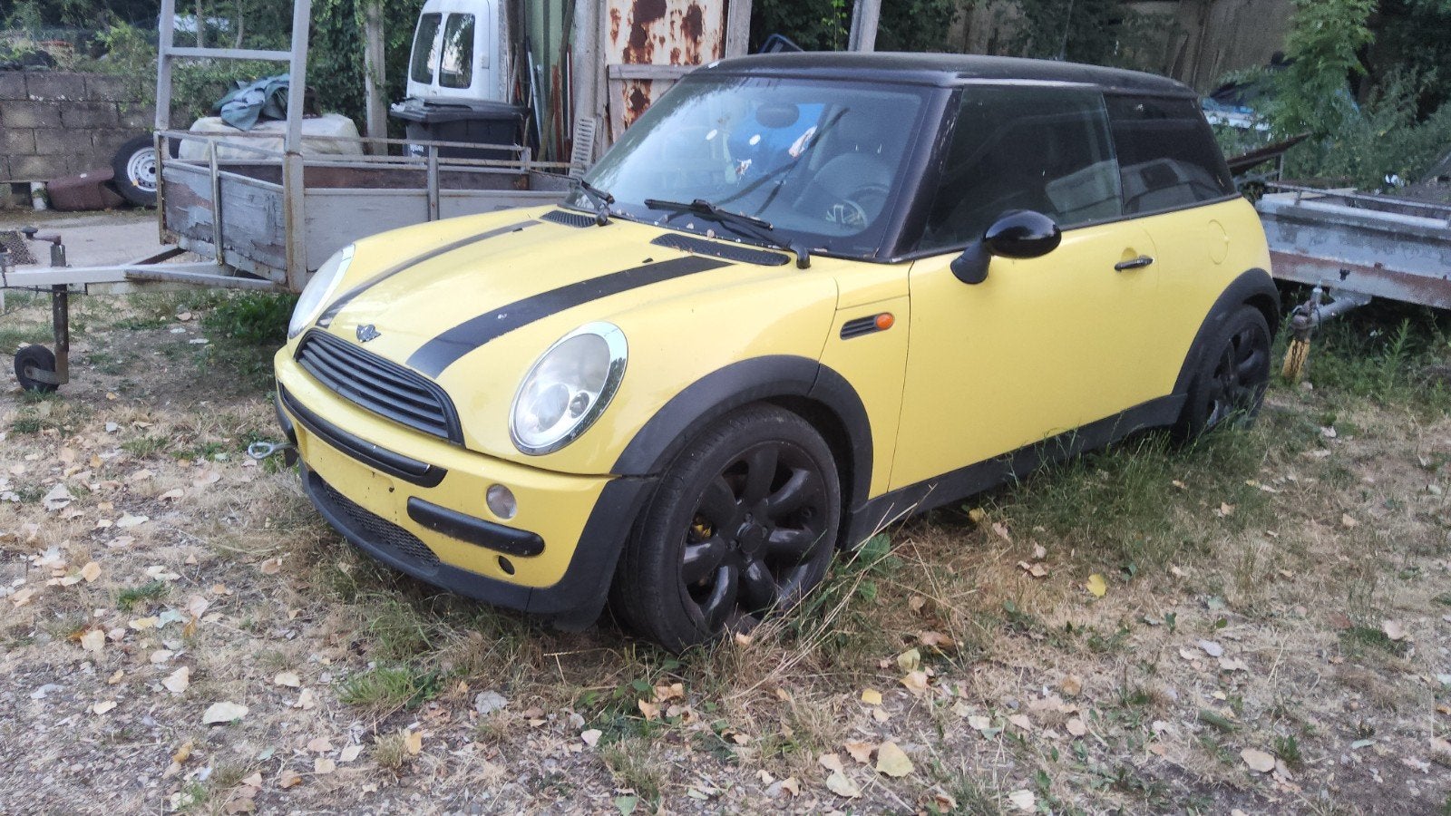 Auto Mini Cooper 1598cc 85kw jaune avec noir.,, Particulier, Achat, Cooper