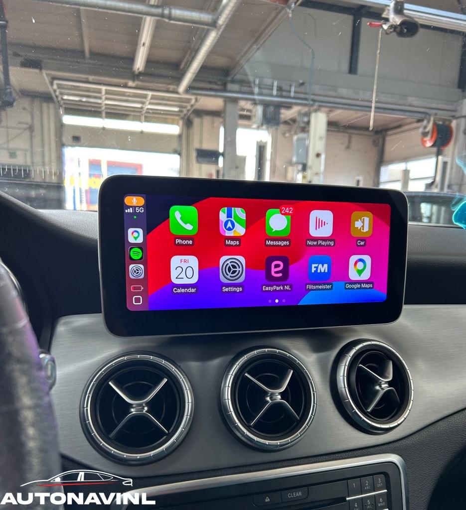 Mercedes Scherm Upgrade, Ophalen