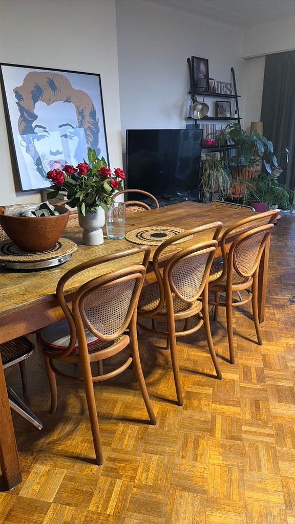 Stoel van Jacob en Josef Kohn nummer 41, Huis en Inrichting, Ophalen, Gebruikt, Bruin, Vijf, Zes of meer stoelen