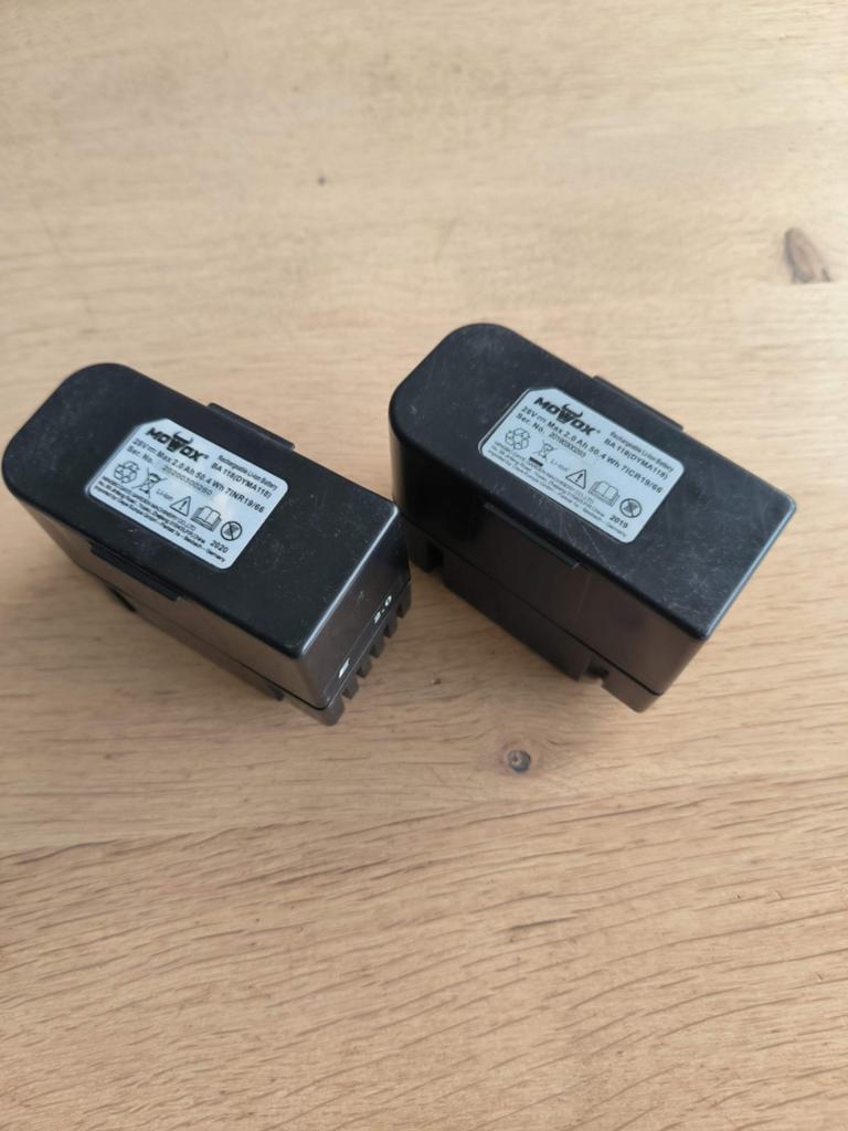 Robotmaaier Mowox Batterij, Ophalen