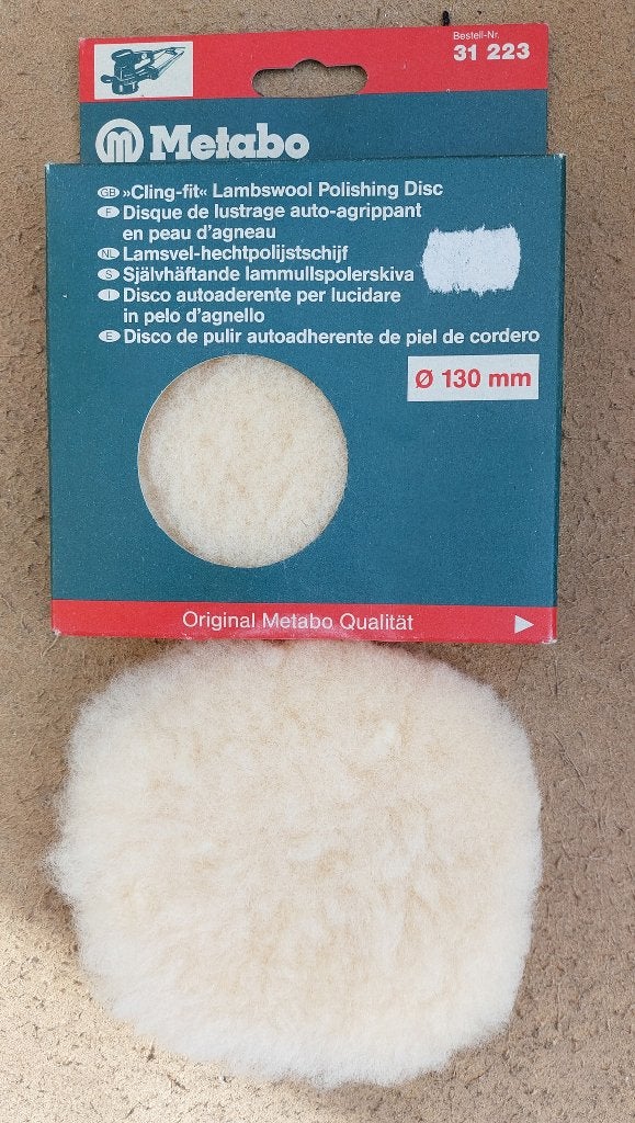 Lamsvel voor hecht- polijstschijf - dia 130, Auto-onderdelen, Ophalen of Verzenden, Voor