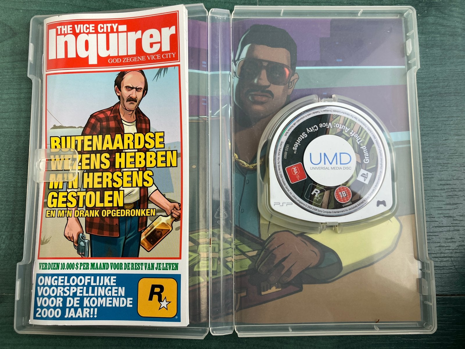 Grand theft story PSP vice city story, Consoles de jeu & Jeux vidéo, Enlèvement, Utilisé