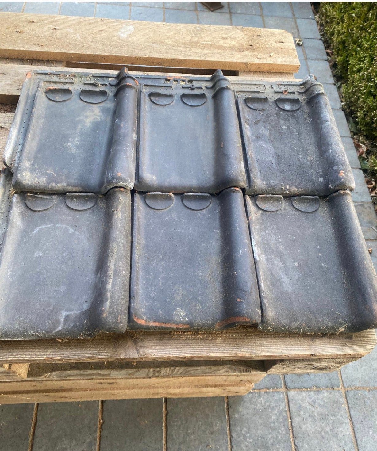 Pottelberg groot lot, Doe-het-zelf en Bouw, Ophalen, Gebruikt, Steen of Klei, 15 m² of meer