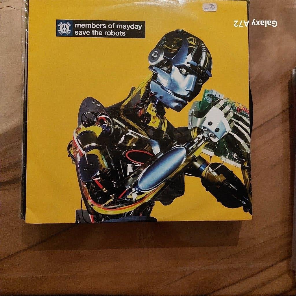 members of mayday save the robots 12 inch maxi, 12 pouces, Enlèvement ou Envoi, Autres types, Utilisé