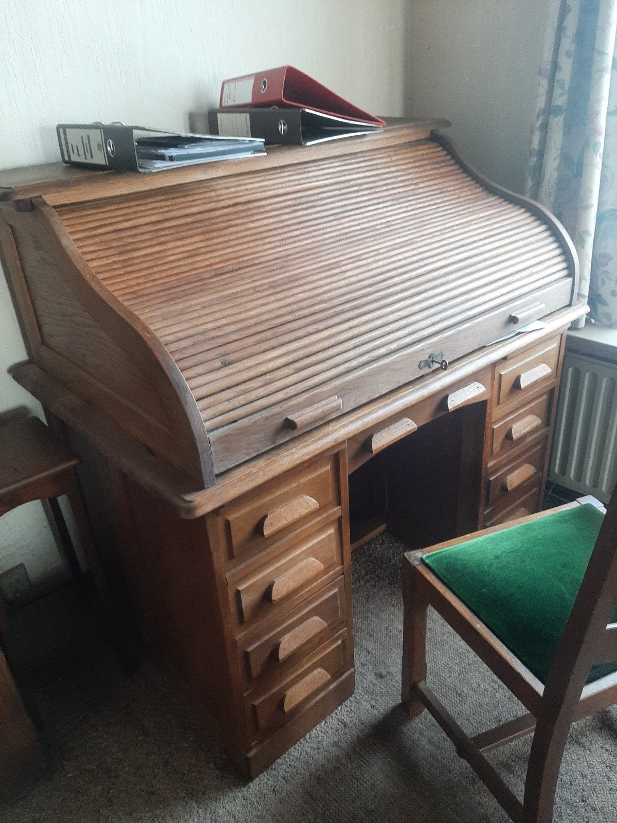 Houten bureau, Huis en Inrichting, Kasten | Secretaires, Ophalen