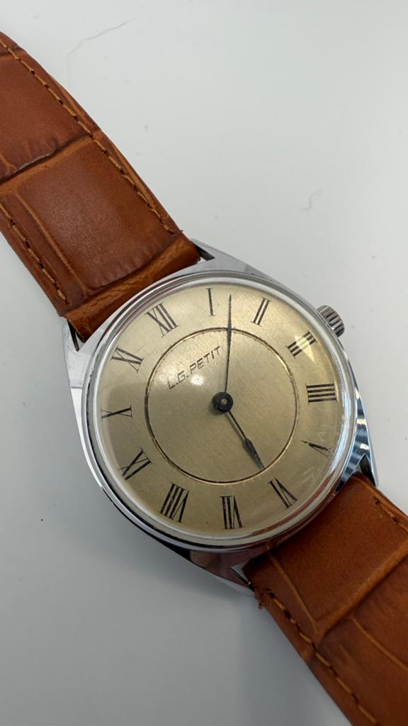 Montre de collection L.G. petit de collection rare, Handtassen en Accessoires, Horloges | Antiek, Ophalen