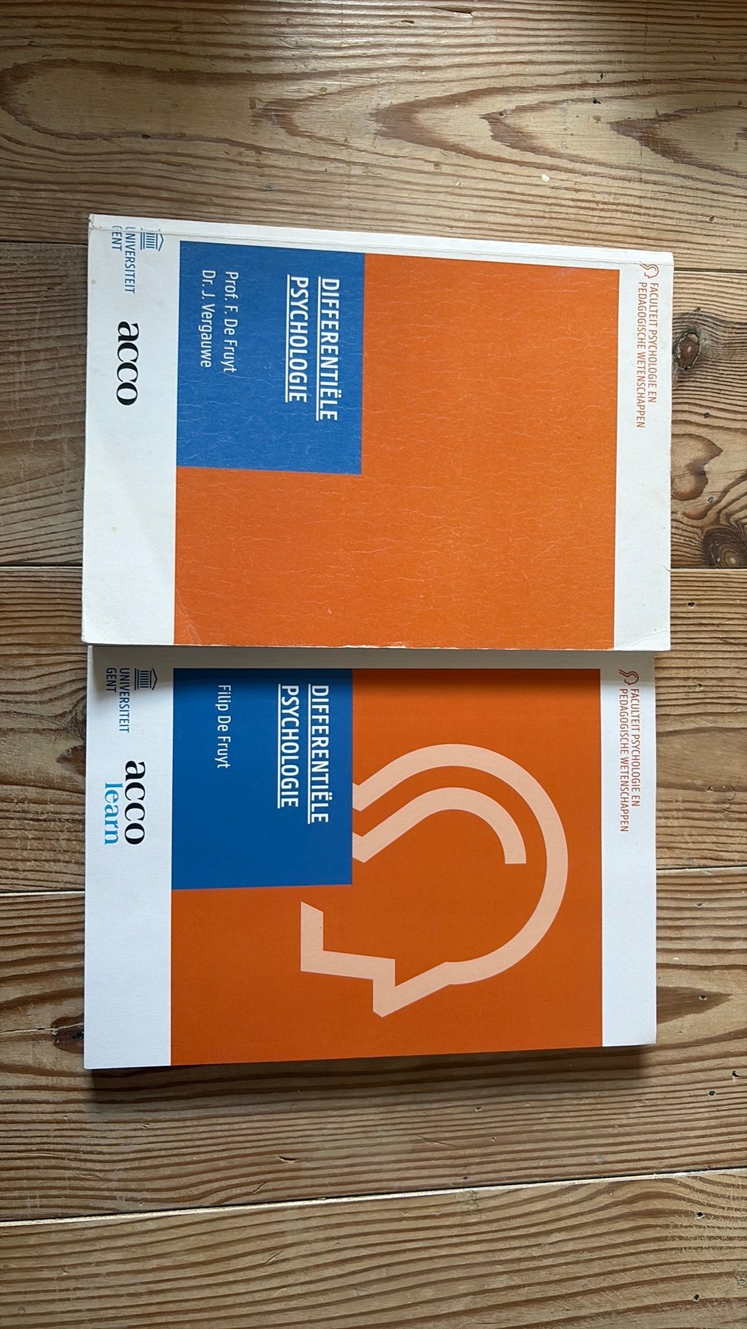 Differentiële Psychologie – Filip De Fruyt – UGent, Ophalen, Zo goed als nieuw