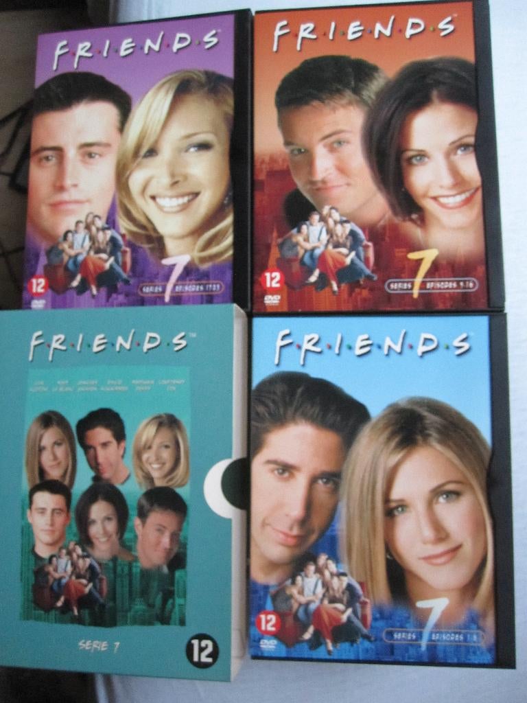 Friends - Serie 7 (2000) 3 disc, Cd's en Dvd's, Dvd's | Tv en Series, Zo goed als nieuw, Komedie, Vanaf 12 jaar, Ophalen of Verzenden