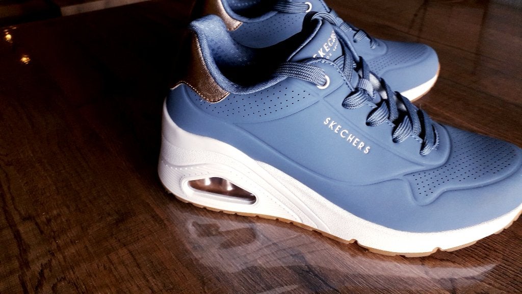 damesschoenen, Ophalen, Skechers, Blauw, Nieuw