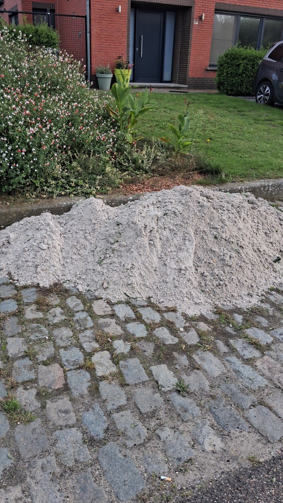 Gratis wit zand uit zandbak, Tuin en Terras, Ophalen, Gebruikt, Wit, Overige typen