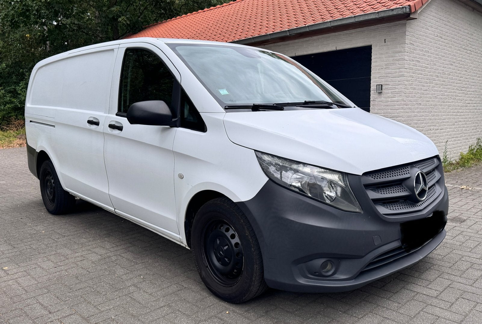 Mercedes Vito 111cdi 2015, Autos, Camionnettes & Utilitaires, Euro 5, Achat, Boîte manuelle, Noir