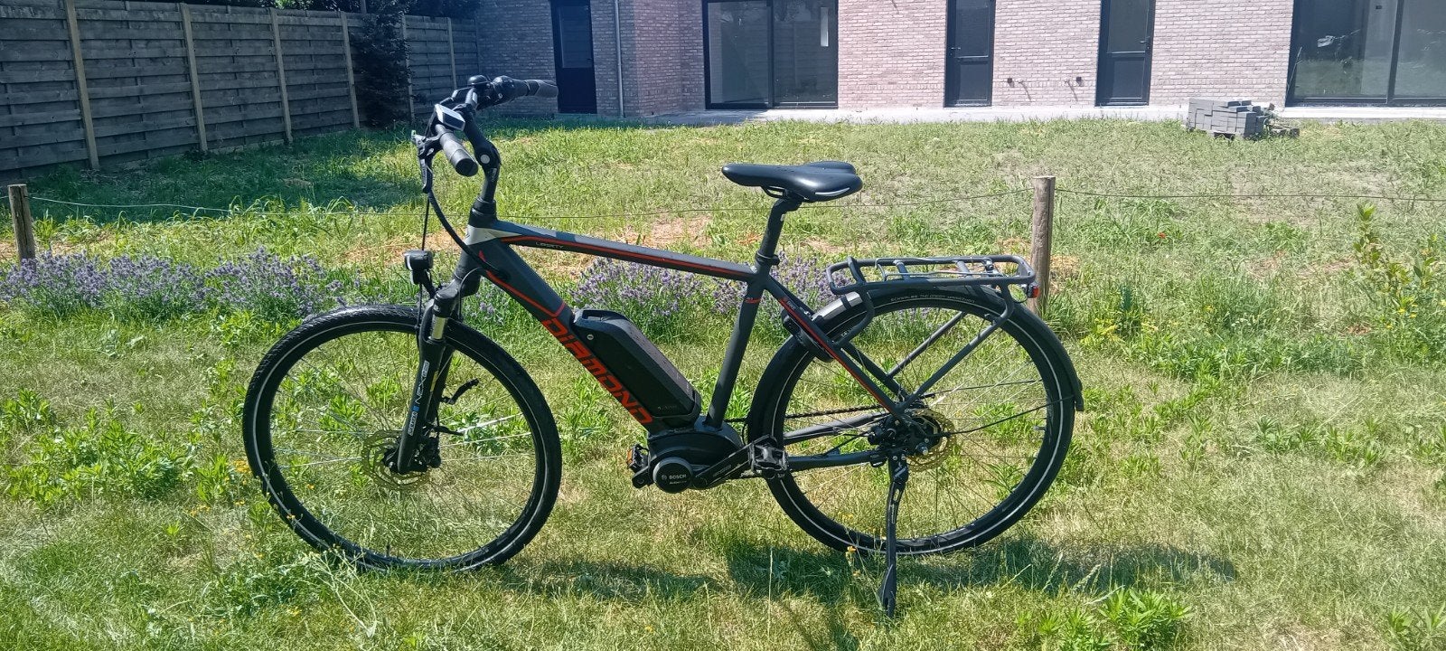 Elektrische herenfiets, Ophalen