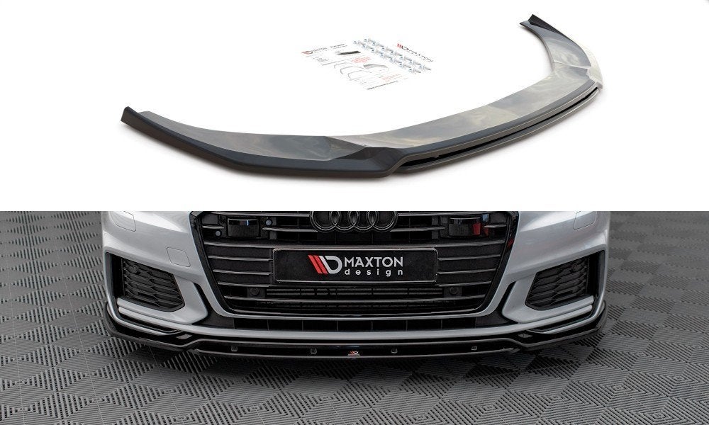 Maxton Design Audi A6 C8 S Line Voorspoiler Spoiler Splitter, Envoi
