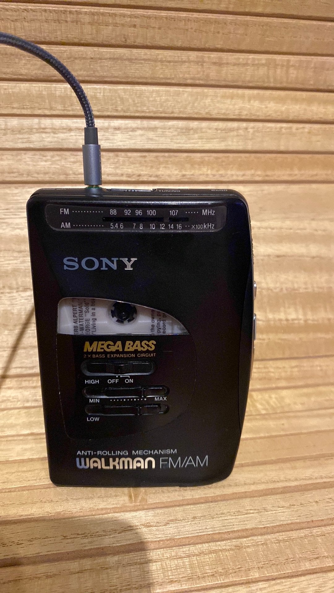 Walkman FM/AM de SONY, Enlèvement, Walkman ou Baladeur