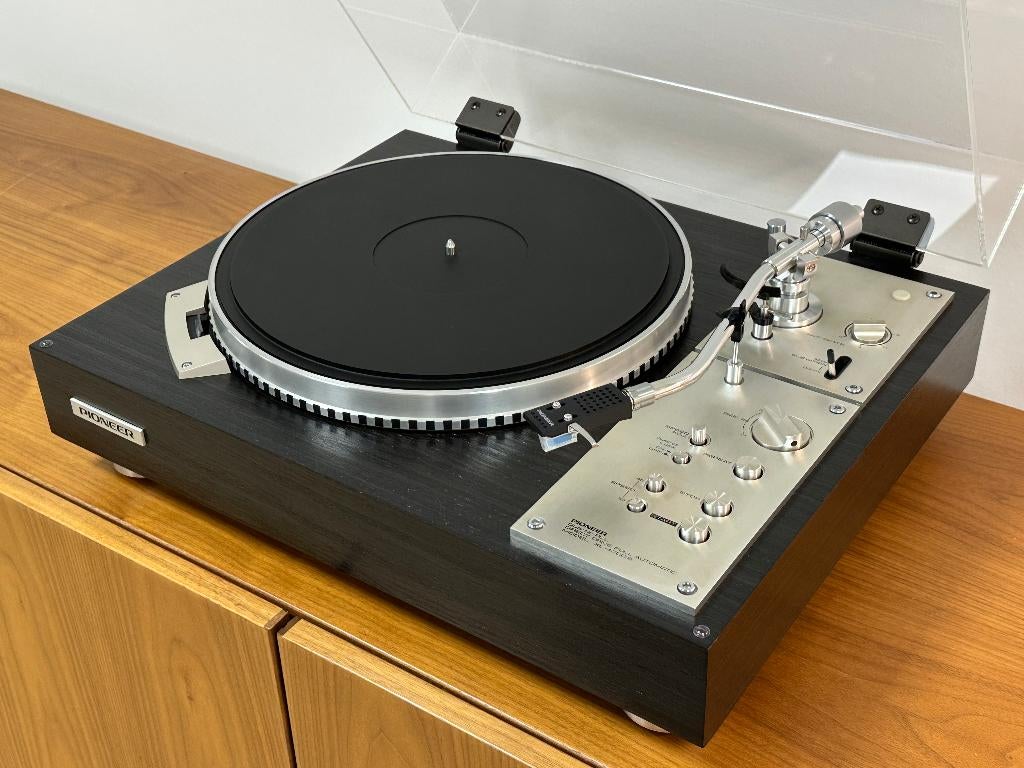 Pioneer XL-A700 (PL-570) Black Oak Ash in nieuwstaat, Ophalen, Zo goed als nieuw, Platenspeler, Pioneer