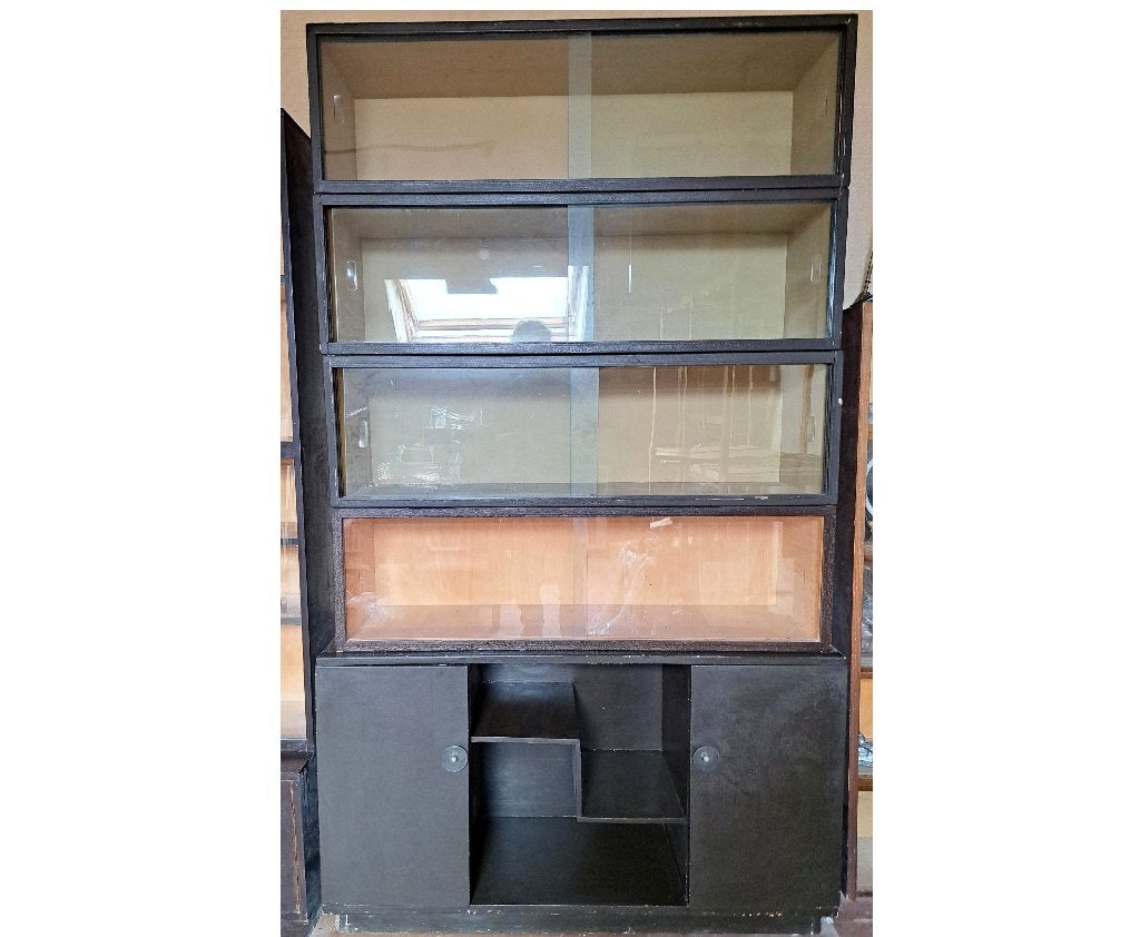 Meuble vitrine à donner! (A), Maison & Meubles, Armoires | Vitrines, 25 à 50 cm, 100 à 150 cm, Enlèvement, Utilisé