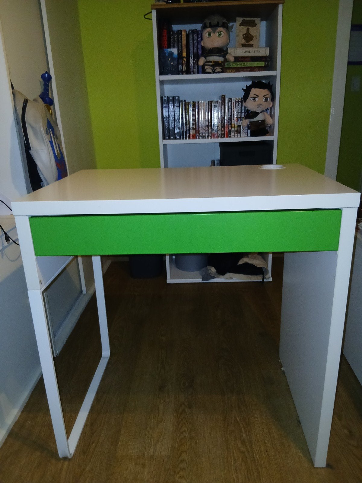 IKEA MICKE bureau fel groen, Maison & Meubles, Enlèvement