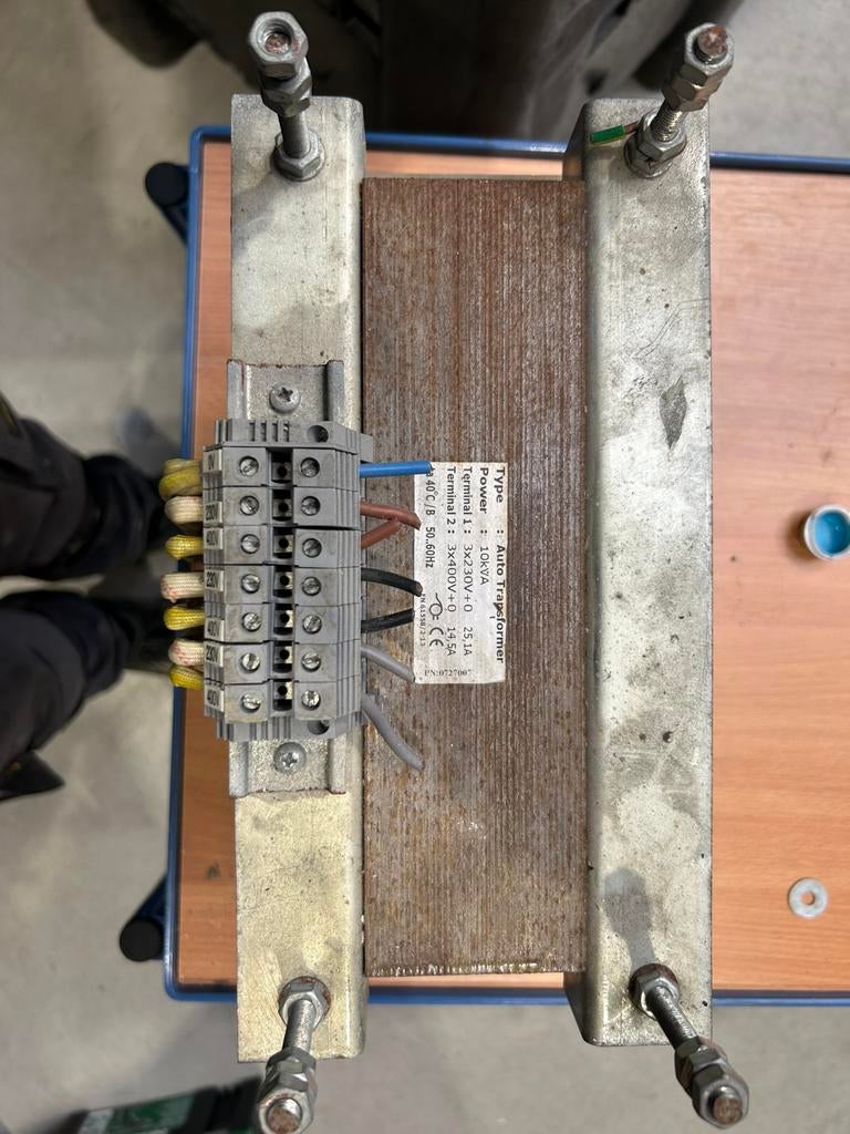 Auto transformer 10 kVA, Doe-het-zelf en Bouw, Ophalen of Verzenden, Zo goed als nieuw