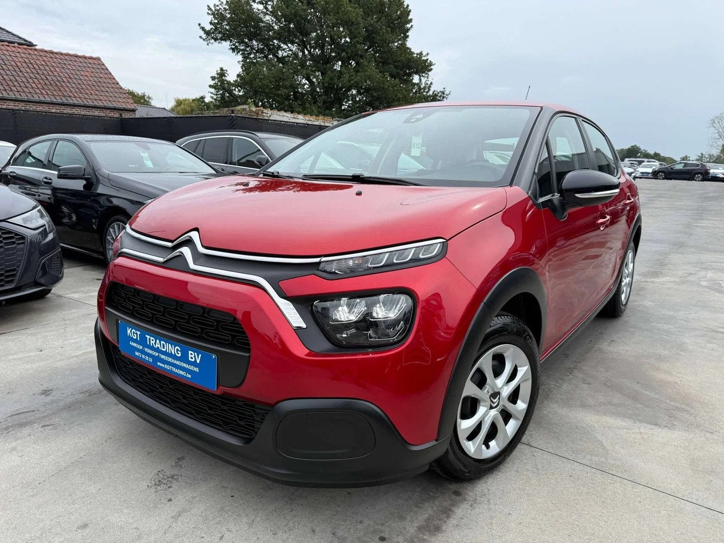 Citroën C3 1.2i 82PK FULL LED FACELIFT BLUETOOTH DAB AIRCO, Auto's, Stof, Gebruikt, 1199 cc, 3 cilinders