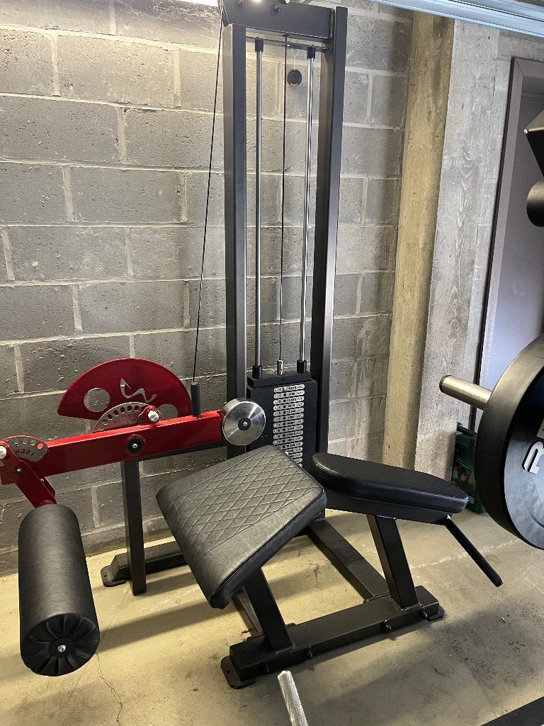 Watson lying leg curl/leg extension, Enlèvement, Comme neuf, Jambes, Autres types