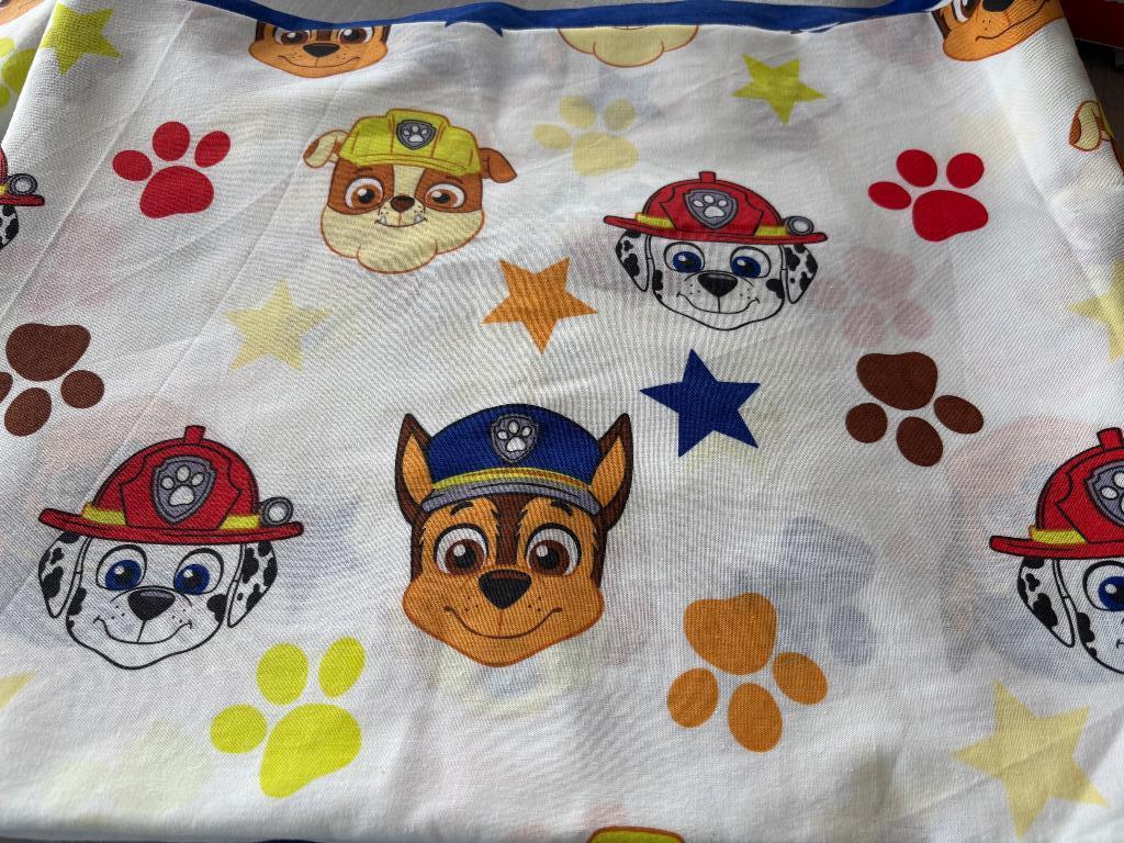 1persoons dekbedovertrek paw patrol, Kinderen en Baby's, Ophalen, Overige kleuren, Dekbedovertrek, Zo goed als nieuw
