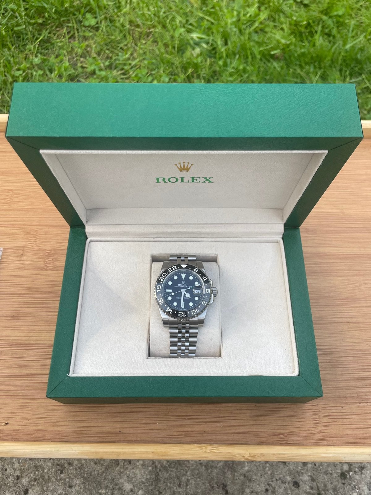 Montre Rolex Automatique Balancier Haute Qualité, Bijoux, Sacs & Beauté, Montre-bracelet, Rolex, Enlèvement ou Envoi, Acier