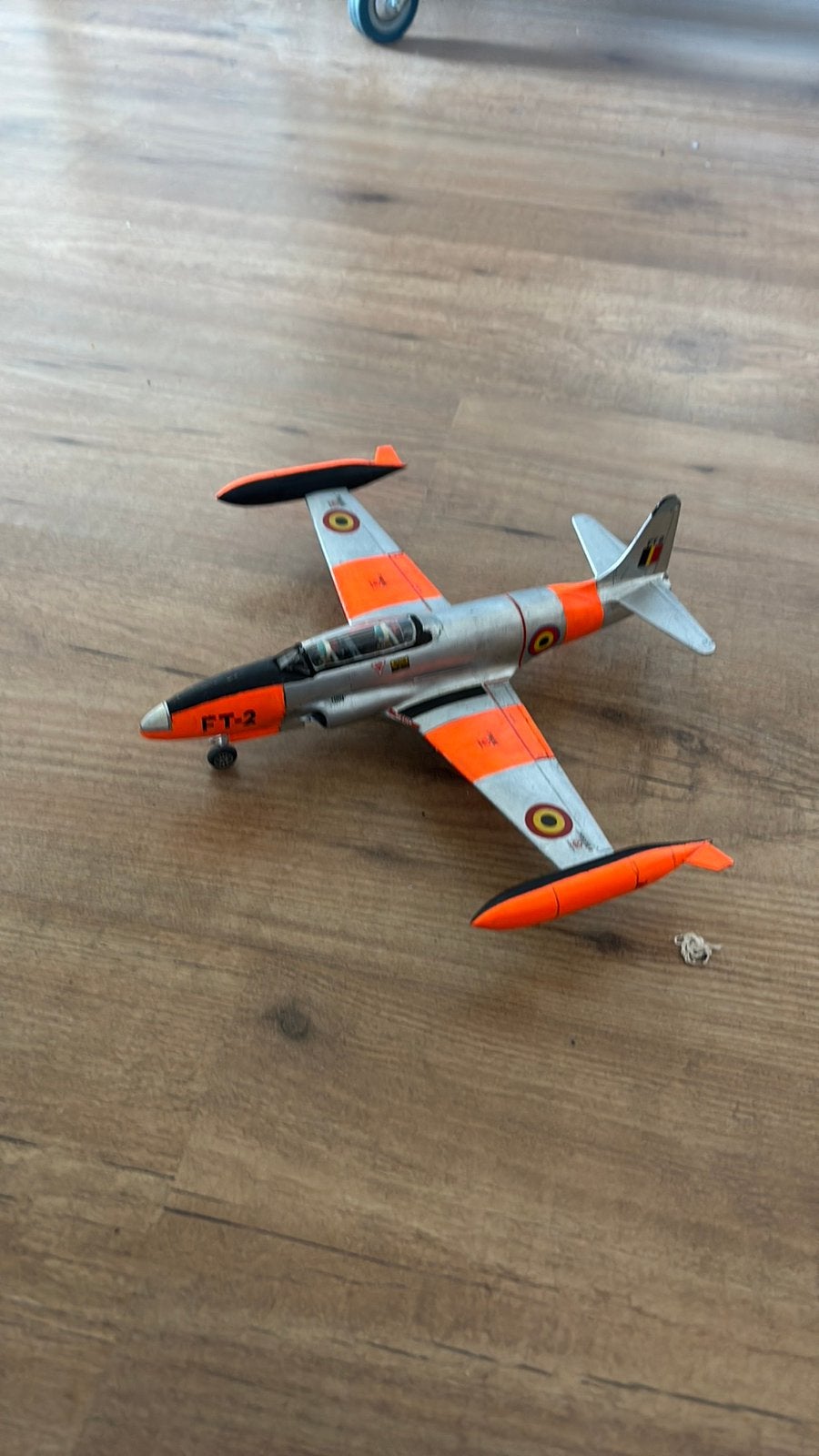 1/48 Schaalmodel T-33 Belgische Luchtmacht BAF gebouwd model, Gebruikt, Revell, Ophalen of Verzenden, Groter dan 1:72