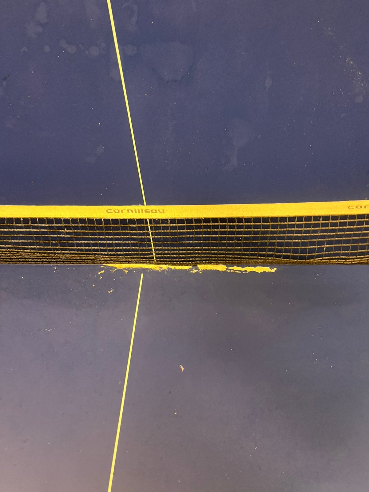 tennistafel te koop, Ophalen, Gebruikt