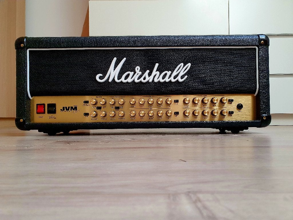 Marshall JVM410H 100W Head, Muziek en Instrumenten, Versterkers | Bas en Gitaar, Ophalen, Gebruikt, Gitaar, 100 watt of meer
