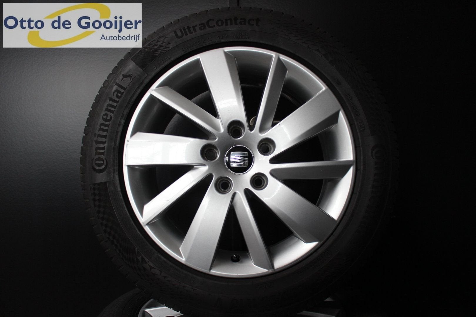 Originele Seat Leon Velgen Zomerbanden 16 Inch 6MM Continent, Auto-onderdelen, Banden en Velgen, Ophalen, Gebruikt, -, Banden en Velgen